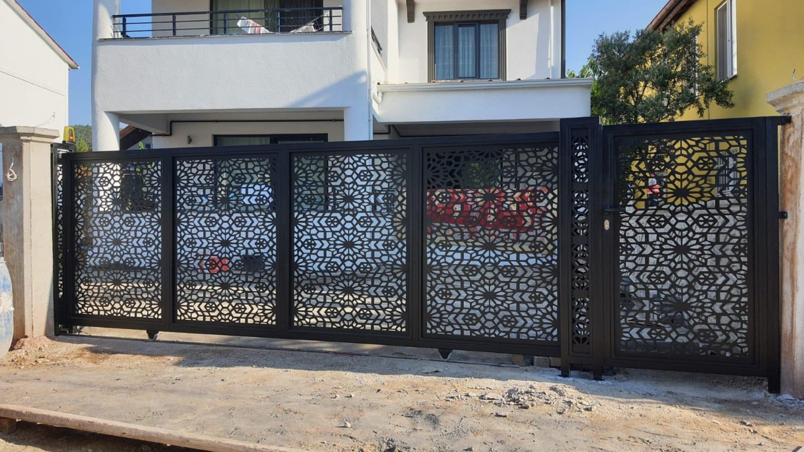 Yana Kayar Bahçe Kapısı ve Sabit Bahçe Kapısı görselleri (3)